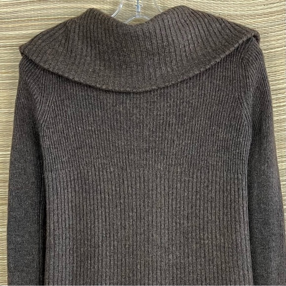 Vince Merino Wool/Baby Alpaca Blend Brown Cardigan Sweater Collared Size XS - Picture 11 of 12